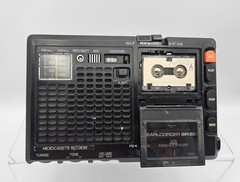 Olympus Pearlcorder SR 501 Microcassette Recorder AM/FM Radio Read Please