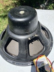 JENSEN P15N 15″ Fullrange Speaker for Fender