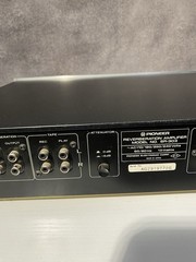 Vintage Pioneer SR-303 Stereo Reverberation Amplifier Silver Face Unit Time Port