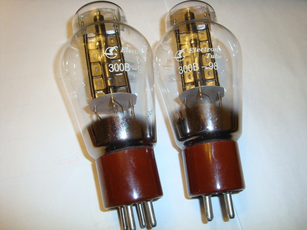 Pair of 300B-98 Tubes By Shaguang, New Ratings