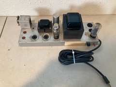 Vintage Hammond Tube Amplifier Chassis Project – Transformers, Sockets