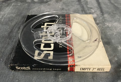 Vintage 3M Scotch RB-7 Empty 7″ Reel for Reel To Reel Clear 3 Spoke