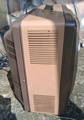 Vintage 1960’s RCA Victor “Sportabout” Portable 17” Television w/ Cart NO POWER!