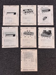 APPROVED ELECTRONICS, NATIONAL VARIOUS MODELS INFO AND SCHEMATICS