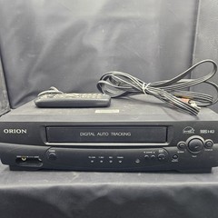 Orion VR313A VCR VHS Player Video Cassette Recorder TESTED WORKING With Remote