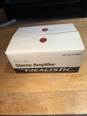 Realistic SA-10 Solid State Stereo Amplifier 31-1982A NOS! IN BOX Radio shack