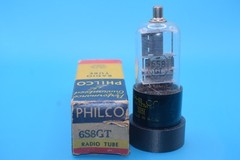 ‘Two Buck NOS Tube’ -NOS – 6S8GT PHILCO VINTAGE TUBE -Two Buck NOS Tube-