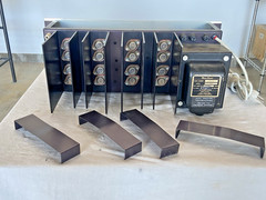 Phase Linear 400 Amplifier – w/120/240v Transformer – Works Well