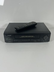 Sharp VC-A410U VCR 4 Head VHS Player Video Cassette Recorder w/Remote
