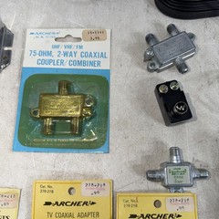 Magnavox Model MX-MU-1 Archer Amplifier Cables Adapter Misc Lot