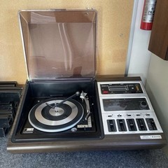 Vintage Zenith Allegro Wedge Sound System – Untested, Parts Only