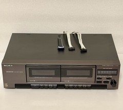 Sony TC-W421 Stereo Cassette Deck Very Good Used, Clean Vintage Unit, Untested