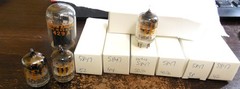 10 pcs WESTERN ELECTRIC tubes! 5847 x7; 407A x1; 429A x1………..hard to find!