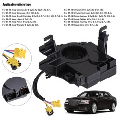 Clock Spring For Jeep Wrangler JK 2007-2018 With Angle Sensor Steering Wheel US