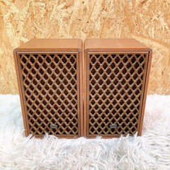 Sansui SP-M1 Vintage Bookshelf Speakers Pair As-Is Junk