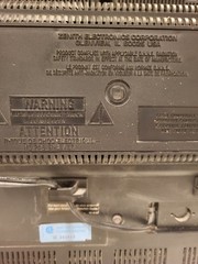 ZENITH SPACE COMMAND COLOR TV. 13 INCH. WITH REMOTE