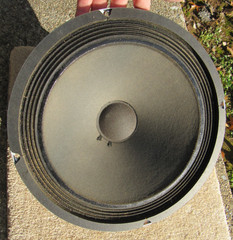 Motorola? 12 Inch Speaker 1215-G1 Woofer Works Great Alnico VG Cond