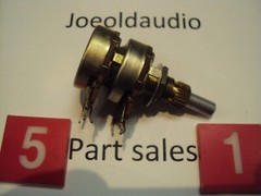 Harman Kardon 330B/A Bass or Treble Control 50K w Mounting Nut. Parting Out 330B