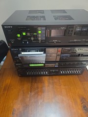 Super Vintage Sony Rack System Seq 9/TA-AX360/ TC-FX310/ ST-JX310 One Of A Kind