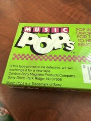 Rare – New Sealed Sony Music Pops Watermelon Blank Cassette Tape Audio