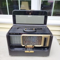 Zenith Trans Oceanic Radio Short Wave. Serviced!!