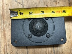 Single MB QUART TITANIUM DOME TWEETER 95-6634 6 ohm GERMANY