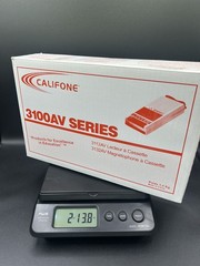 Califone Cassette Tape Player / Recorder 3132AV with Box 120V Working NEW!