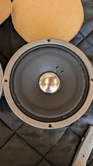 Vintage Pair JBL D-208 Loud Speakers 8 Ohms