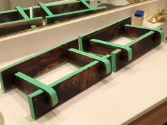 Custom Made Walnut Speaker Stands for JBL L100 Century Speakers Free Shipping!