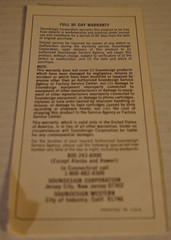 Sound Design Operating Instructions Component Stereo System Manual Only No Unit