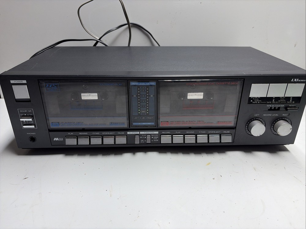 Sears LXI Series Synchronized Dual Cassette Deck Model 564.93240550