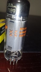 ⭐️USA⭐️Tested NEW NOS NIB RCA (For ZENITH) 7189 GREY Plate O Getter Tube TV-7