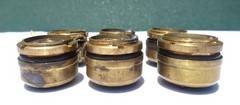 5935-00-376-9334 4-Pin Electrical Receptacle Connector (Lot of 6pcs)