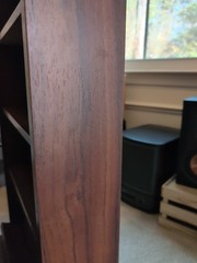 Sony Beta-Max Tape Shelf Rare Vintage Wood. Great Condition.