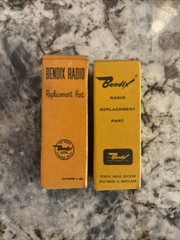 Vintage Bendix Replacement Part 2090908-4 & 2090907-14 Radio Parts