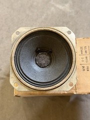 NOS Vintage Oxford 3CMS 3” Square Speaker 3.2 Ohm 2-3W w/ Original Box