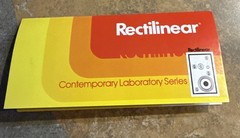 1960s-70s Rectilinear Speakers Advertising Spec Sheet Brochure 2 4 1/2 5 7