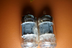 2 – AMPEREX BUGLY BOY 7316 PREMIUM HIGH RELIABILITY 12AU7/ECC82 TUBE DELTA 9C