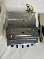 Vtg Craig 3104A Pioneer 4+4 Stereo Plus 8 Track to Cassette Adapter & Speakers