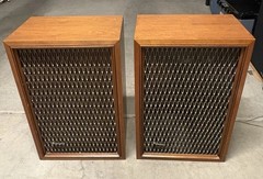 Very Cool Pair Of Rare Vintage Kenwood KL-7080, 6 Speakers Per Cabinet, 🔥🔥🔥