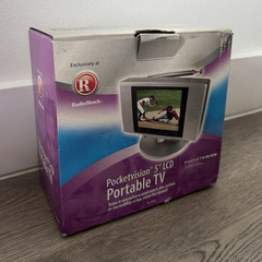 RadioShack Pocketvision 5″ LCD Portable TV Television, MPN 16-3035