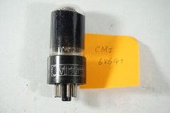 CMI 6V6GT RADIO VACUUM TUBES, TESTED, FREE 2-3 Day Ship!!!