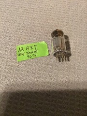 12 AX 7, Unknown Brand Tube, Tested 96%, No Box, Lot #4