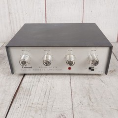 Calrad Solid State Amp Model 95-873 – Public Address Amplifier – TESTED WORKING