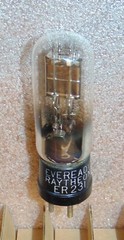 RARE NOS 231 EVEREADY ENGRAVED TUBE * COW BELL GETTER * 4 PILLAR RAYTHEON 31 131