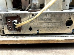 Vintage 1958 Grundig 2066 Tabletop Radio West Germany AM-FM-SW