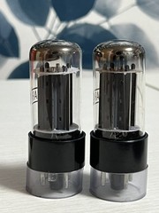2 x 5AR4 GZ34 Toshiba Vacuum Tubes Tested by TV-7