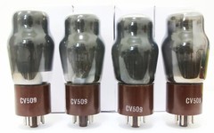 NOS Match 1 Quad/ 4pcs FIVER 6V6G tubes CV509 6V6 128% #1
