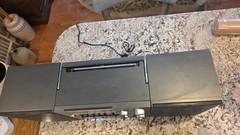 Vintage FISHER BOOM BOX ph 430k 240-220-120v Works!