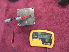 (2) SMALL TRANFORMERS + (1) CAPACITOR WESTERN ELECTRIC ERA UNKNOWN MAKER